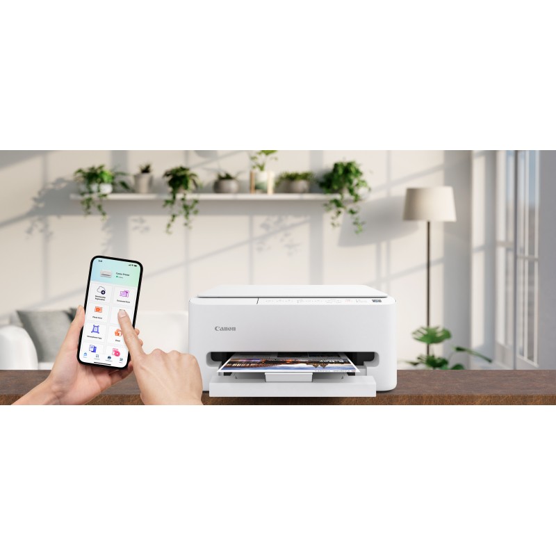 Canon PIXMA TS4150i Impressora Multifunções Jato de Tinta Cores A4 1200 x 1200 DPI Duplex Wi-Fi/USB Branco - 7181C006 - 4549292248067