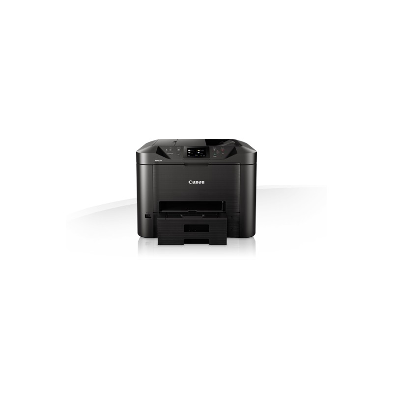 Canon MAXIFY MB5450 Impressora Multifunções Jato de Tinta Cores A4 600 x 1200 DPI Duplex Wi-Fi/Ethernet/USB Preto - 0971C009 - 4549292052602