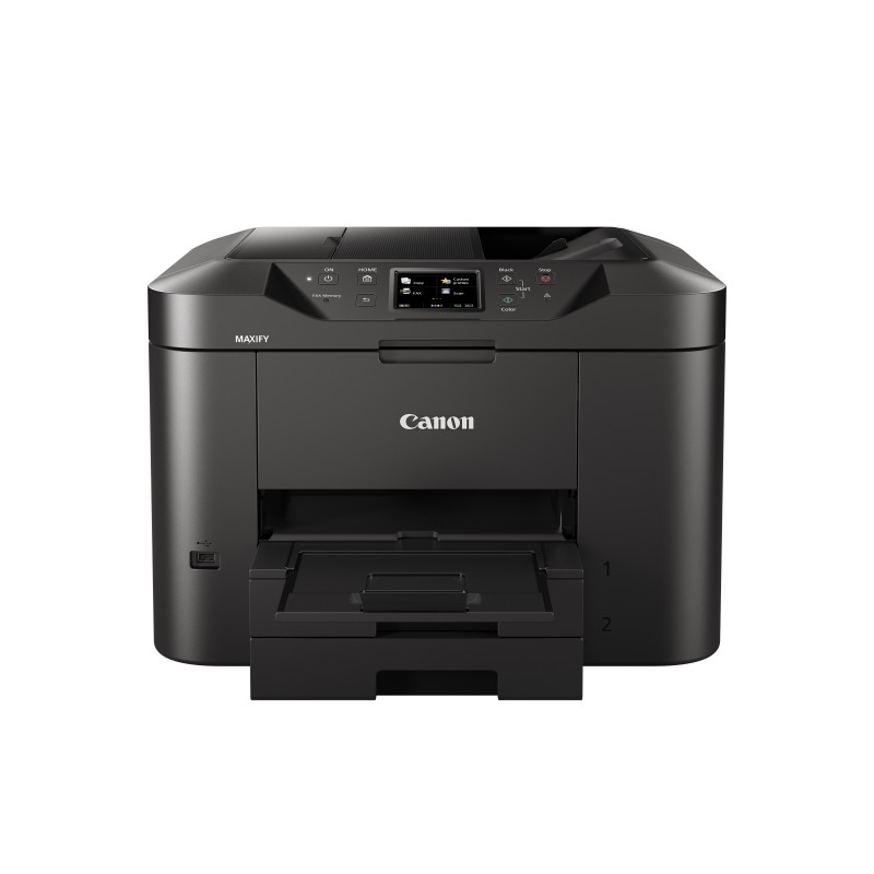 Canon MAXIFY MB2750 Impressora Multifunções Jato de Tinta Cores A4 600 x 1200 DPI Duplex Wi-Fi/Ethernet/USB Preto - 0958C009 - 4549292051094