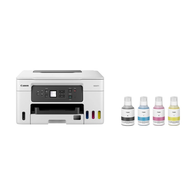 Canon MAXIFY GX3050 Impressora Multifunções Jato de Tinta Cores MegaTank Recarregável A4 600 x 1200 DPI Duplex Wi-Fi/USB Preto, Branco - 5777C006 - 4549292204476