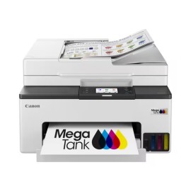 Canon MAXIFY GX2051 Impressora Multifunções Jato de Tinta Cores MegaTank Recarregável A4 600 x 1200 DPI Duplex Wi-Fi/Ethernet/USB Preto, Branco - 6171C029 - 4549292260298