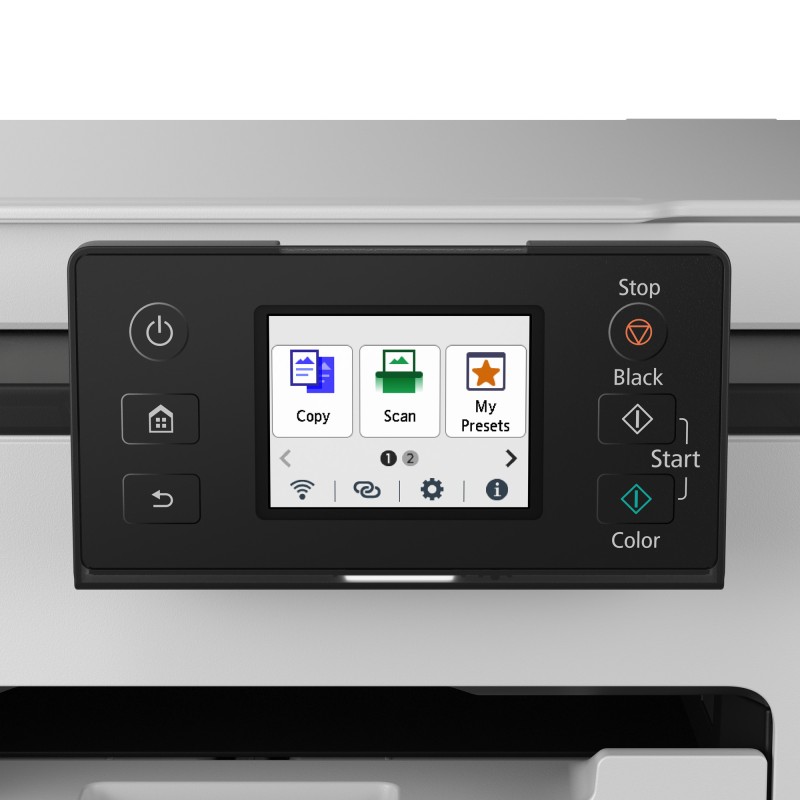 Canon MAXIFY GX1050 Impressora Multifunções Jato de Tinta Cores MegaTank Recarregável A4 600 x 1200 DPI Duplex Wi-Fi/Ethernet/USB Preto, Branco - 6169C022 - 8714574689579