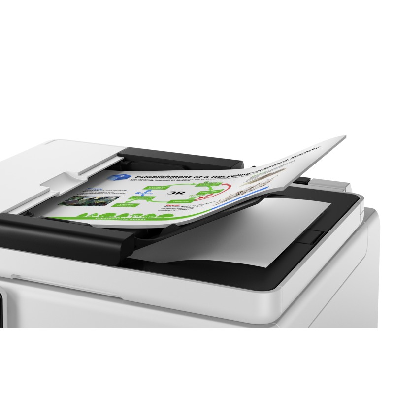 Canon MAXIFY GX6150 Impressora Multifunções Jato de Tinta Cores MegaTank Recarregável A4 600 x 1200 DPI Duplex Wi-Fi/Ethernet/USB Preto, Branco - 6882C006 - 4549292240375