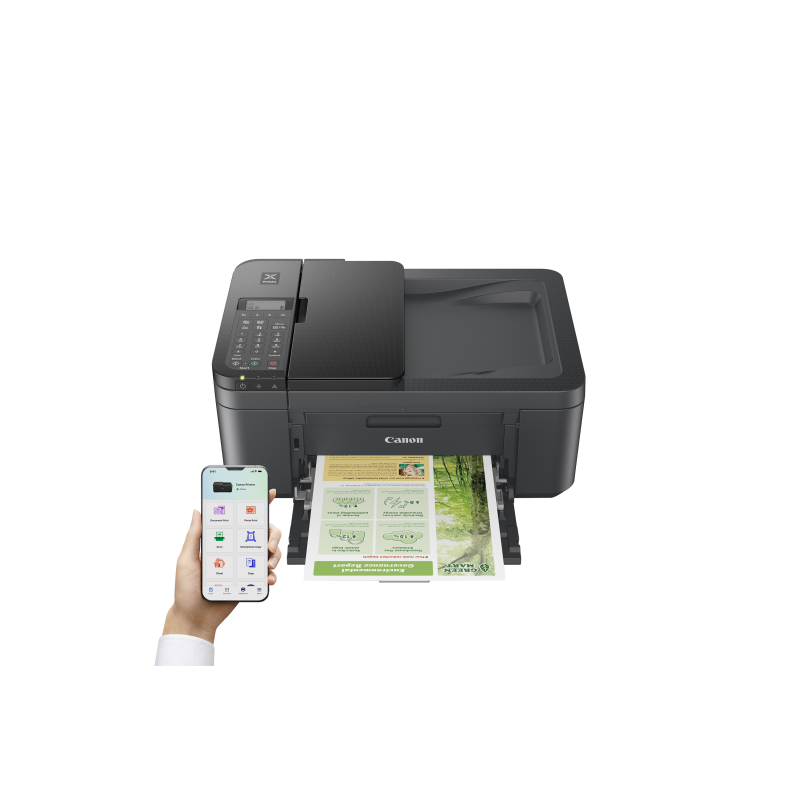 Canon PIXMA TR4755i Impressora Multifunções Fotográfica Jato de Tinta Cores A4 4800 x 1200 DPI Duplex Wi-Fi/USB Preto - 5074C036 - 4549292237368