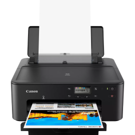 Canon PIXMA TS705A Impressora Multifunções Jato de Tinta Cores A4 4800 x 1200 DPI Duplex Wi-Fi/Ethernet/USB Preto - 3109C026 - 4549292198423