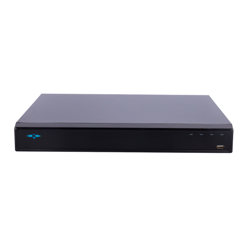 X-Security XS-NVR3216A-16P-AI Gravador NVR, 16 CH, 16 IP, 16 PoE, 16 MP, 256 Mbps, 2 HDD até 16 TB, HDMI 4K e VGA, IA, WEB, DSS/PSS, Smartphone e NVR - 8435325475103
