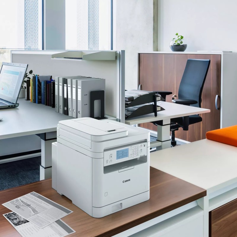 Canon i-SENSYS MF287dw Impressora Multifunções Laser Monocromática A4 1200 x 1200 DPI Duplex Wi-Fi/Ethernet/USB Branco - 6354C009 - 4549292225280
