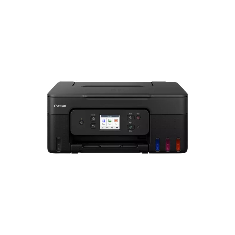 Canon PIXMA G3590 Impressora Multifunções Fotográfica Jato de Tinta Cores MegaTank Recarregável A4 4800 x 1200 DPI Duplex Wi-Fi/USB/Bluetooth Preto - 6706C006 - 4549292235098
