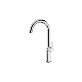 Teka Oval 915 TOTAL Misturadora de Cozinha de Bancada, Bica Alta Giratória, 38,4 cm, Cromado - 116030062 - 8434778027129