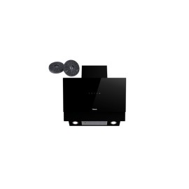 Teka DVM 77370 TOS BK TOTAL Exaustor de Parede, 220 m3/h, 70 cm, Preto - 112940010 - 8434778038057