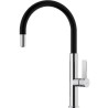 Teka TOP FOT995 Misturadora de Cozinha de Bancada, Bica Alta Giratória, 42,0 cm, Preto, Cromado - 116030023 - 8434778002102