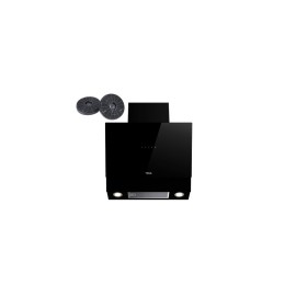 Teka DVM 67370 TOS BK TOTAL Exaustor de Parede, 220 m3/h, 60 cm, Preto - 112940008 - 8434778038033