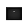 Teka TOPLINE RS15 50.40 BK MAESTRO Lava-Loiças de Encastre, 1 Cuba, Sem Escorredor, 54x44 cm, Aço, Preto - 115000088 - 8434778036190