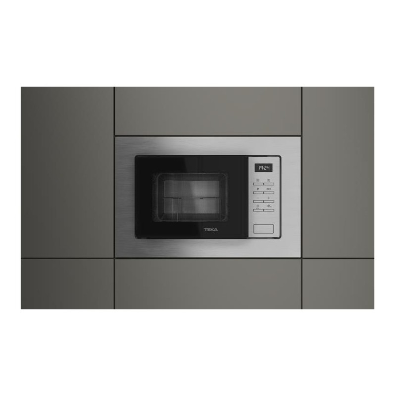Teka MSEG 620 SS Micro-ondas de Encastre com Grill, 20 L, 800 W, Inox - 112070015 - 8434778036688