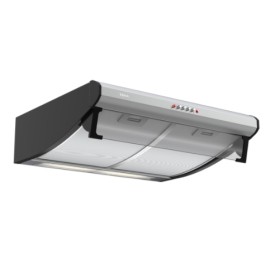 Teka C 6420 INOX Exaustor de Parede Tradicional, Convencional, 353 m3/h, 60 cm, Preto, Inox - 8421152146088