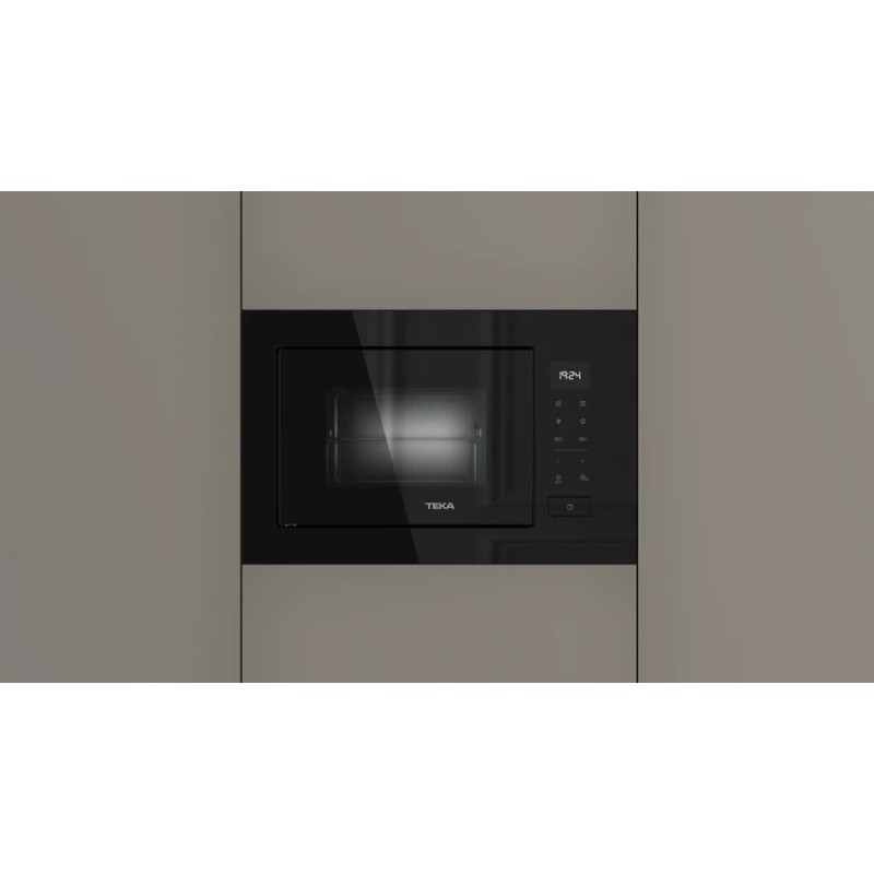 Teka MLEG 826 FI FBK Micro-ondas de Encastre com Grill, 26 L, 100 W, Cinzento - 111960000 - 8434778040166