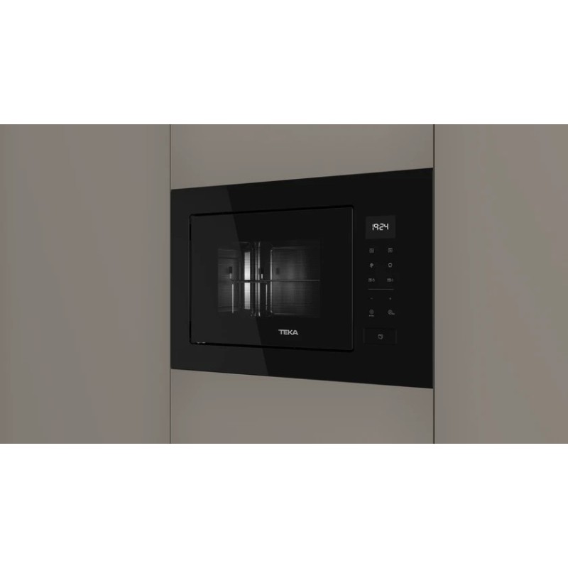 Teka MLEG 826 FI FBK Micro-ondas de Encastre com Grill, 26 L, 100 W, Cinzento - 111960000 - 8434778040166