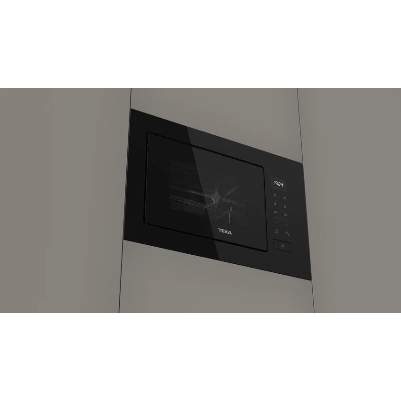 Teka MLEG 826 FI FBK Micro-ondas de Encastre com Grill, 26 L, 100 W, Cinzento - 111960000 - 8434778040166