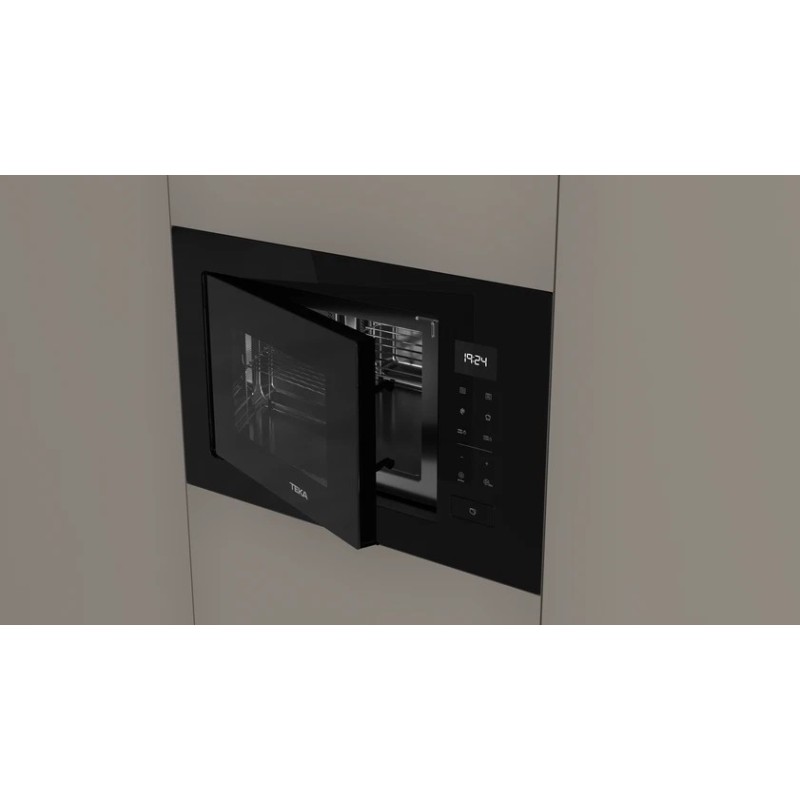 Teka MLEG 826 FI FBK Micro-ondas de Encastre com Grill, 26 L, 100 W, Cinzento - 111960000 - 8434778040166