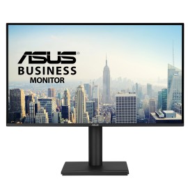 ASUS VA27AQSE LCD Monitor Profissional Plano, 68,6 cm (27"), 2560 x 1440 pixels Quad HD, 75Hz, HDMI, DisplayPort, Ajuste de Altura, Pivot, Altifalantes Integrados, Preto - 90LM06G1-B02171 - 4711387984925
