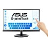 ASUS VT229H LED Monitor Profissional Plano, 54,6 cm (21.5"), 1920 x 1080 pixels Full HD, 60Hz, HDMI, Táctil, Altifalantes Integrados, Preto - 90LM0490-B02170 - 4718017058964
