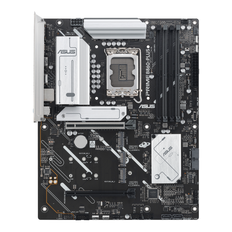 ASUS PRIME B860-PLUS CSM Motherboard Intel B860 Socket LGA 1851 DDR5 ATX PCIe 5.0 M.2 - 90MB1KA0-M0EAYC - 4711387814857