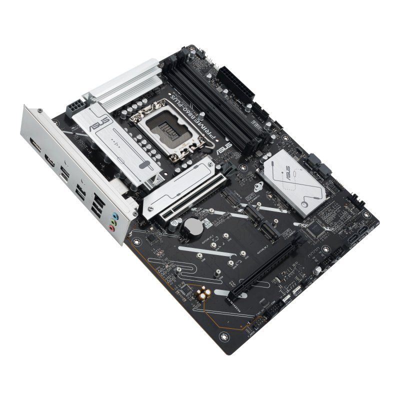 ASUS PRIME B860-PLUS CSM Motherboard Intel B860 Socket LGA 1851 DDR5 ATX PCIe 5.0 M.2 - 90MB1KA0-M0EAYC - 4711387814857
