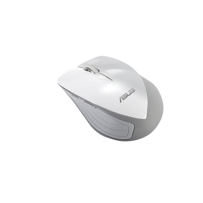 ASUS WT465 Rato Sem Fios RF Wireless 1600 DPI Ótico 5 Botões Branco, Cinzento Claro - 90XB0090-BMU050 - 4716659948292