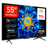 TCL P8L 55P8L QD-MiniLED TV Plano 139,7 cm (55") 4K Ultra HD, Smart TV, Wi-Fi, Ethernet, LAN, Bluetooth, Preto - 5901292530204