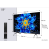 TCL P8L 55P8L QD-MiniLED TV Plano 139,7 cm (55") 4K Ultra HD, Smart TV, Wi-Fi, Ethernet, LAN, Bluetooth, Preto - 5901292530204