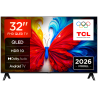 TCL S5L 32S5L QLED TV Plano 81,3 cm (32") Full HD, Android, Smart TV, Wi-Fi, Ethernet, LAN, Bluetooth, Preto - 5901292530389