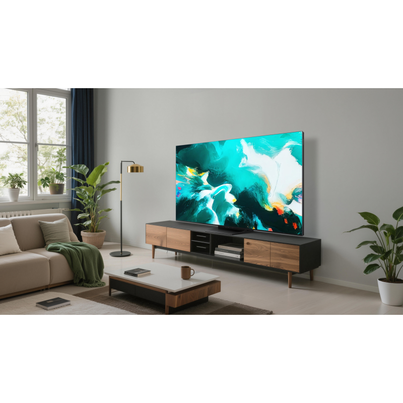 TCL A400 75A400U QD-Mini LED TV Plano 190,5 cm (75") 4K Ultra HD, Smart TV, Wi-Fi, Ethernet, LAN, Bluetooth, Preto - 5901292531881