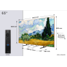 TCL A400 Pro 65A400 Pro QD-Mini LED TV Plano 165,1 cm (65") 4K Ultra HD, Smart TV, Wi-Fi, Ethernet, LAN, Bluetooth, Branco - 5901292530037