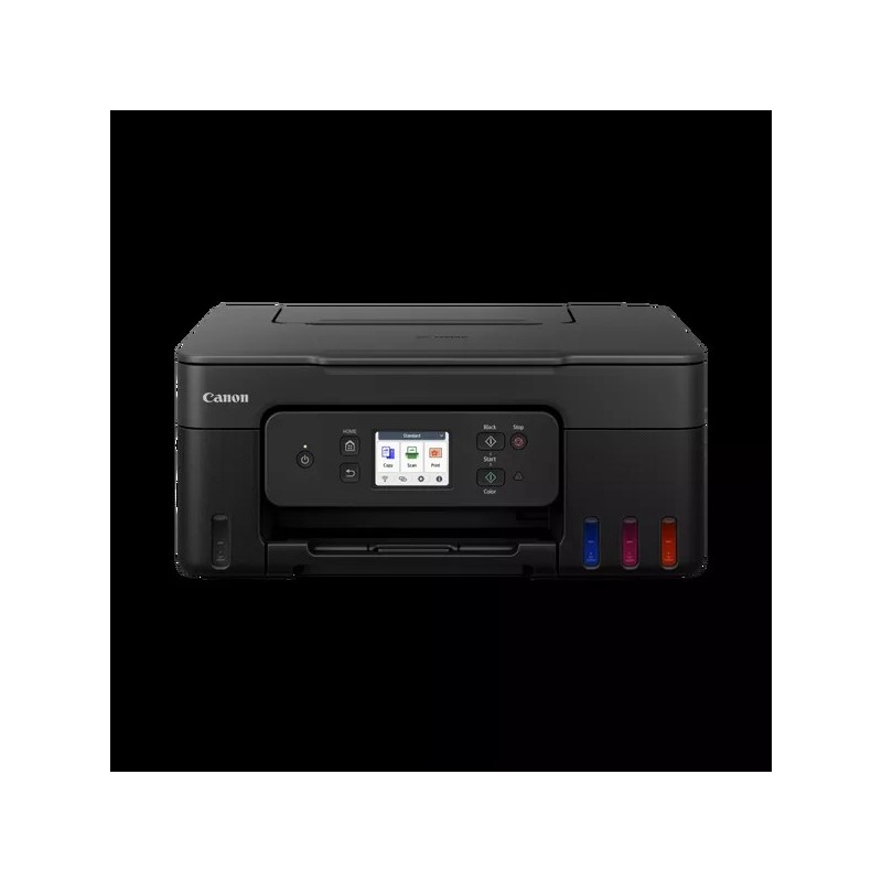 Canon PIXMA G3590 Impressora Multifunções Fotográfica Jato de Tinta Cores MegaTank Recarregável A4 4800 x 1200 DPI Duplex Wi-Fi/USB/Bluetooth Preto - 6706C006 - 4549292235098