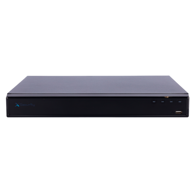 X-Security XS-NVR3232A-16P-WIZ Gravador NVR, 32 CH, 32 IP, 16 MP, 256 Mbps, 2 HDD até 16 TB, HDMI 4K e VGA, IA, SMD, WizSense e QuickPick - 8435325487168