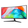 Samsung ViewFinity S5 S34H550GAU S55GH LCD Monitor Gaming Curvo, 86,4 cm (34"), 3440 x 1440 pixels UltraWide Quad HD, 120Hz, HDMI, DisplayPort, Ajuste de Inclinação, Preto - LS34H550GAUXEN - 8806099184940