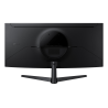 Samsung ViewFinity S5 S34H550GAU S55GH LCD Monitor Gaming Curvo, 86,4 cm (34"), 3440 x 1440 pixels UltraWide Quad HD, 120Hz, HDMI, DisplayPort, Ajuste de Inclinação, Preto - LS34H550GAUXEN - 8806099184940