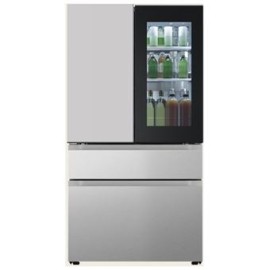 LG GMVW50DDMB Frigorífico Americano Side by Side 4 Portas Livre Instalação, 644 L, Cinzento - 8806096733202
