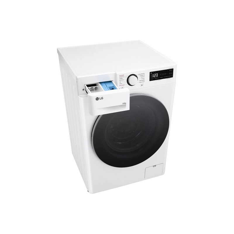 LG F4DR509S1W Máquina de Lavar e Secar Roupa Independente, 9/6 kg, Inverter, 1360 rpm, Branco - 8806084293978