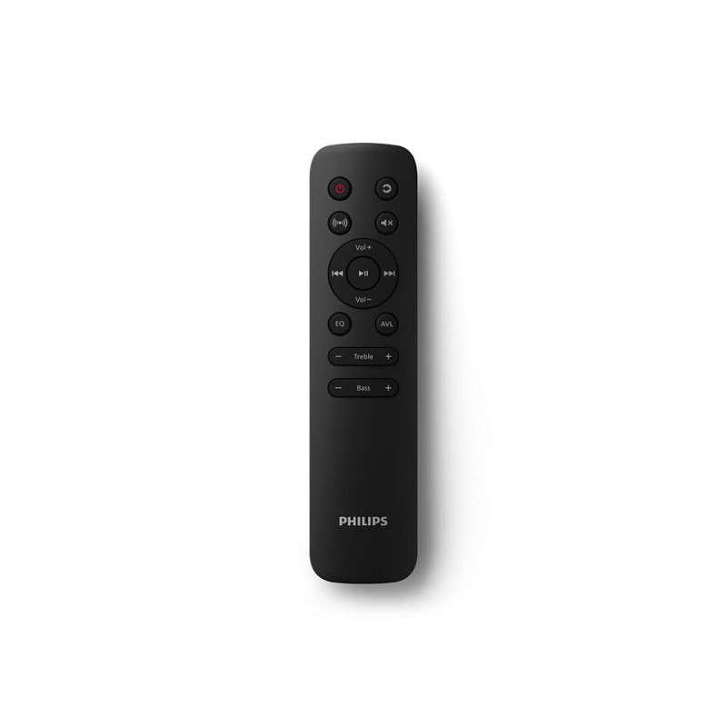Philips TAB5109/10 Coluna Soundbar 2.0 60W, Bluetooth/HDMI ARC, Cinzento - 4895229136762
