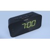 Philips TAR3306/12 Rádio Despertador FM, Relógio Digital, Preto - 4895229116641