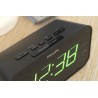 Philips TAR3306/12 Rádio Despertador FM, Relógio Digital, Preto - 4895229116641