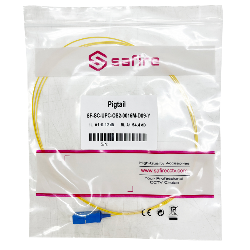 Safire SF-SC-UPC-OS2-0015M-D09-Y
