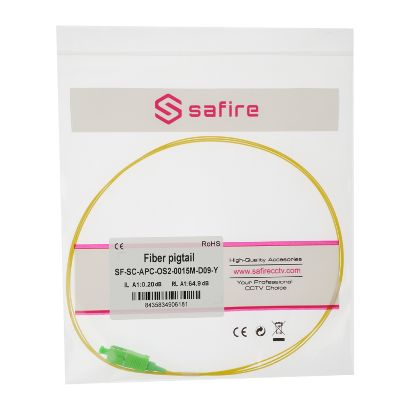 Safire SF-SC-APC-OS2-0015M-D09-Y