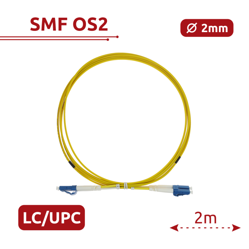 Safire SF-LC-UPC-LC-UPC-SM-DX-2M