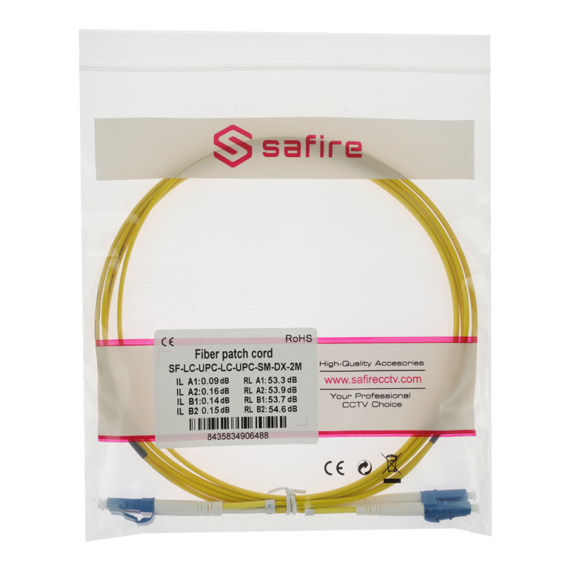 Safire SF-LC-UPC-LC-UPC-SM-DX-2M