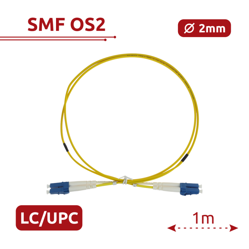 Safire SF-LC-UPC-LC-UPC-SM-DX-1M