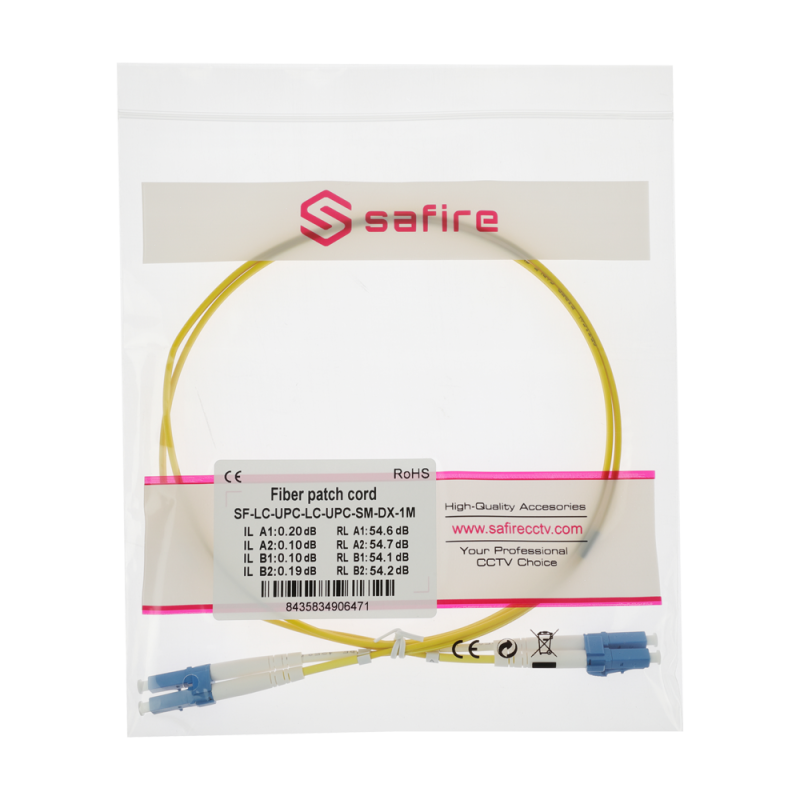 Safire SF-LC-UPC-LC-UPC-SM-DX-1M