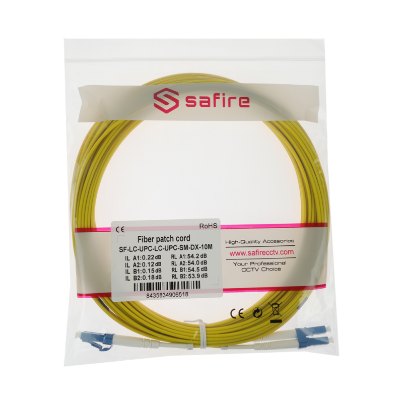 Safire SF-LC-UPC-LC-UPC-SM-DX-10M
