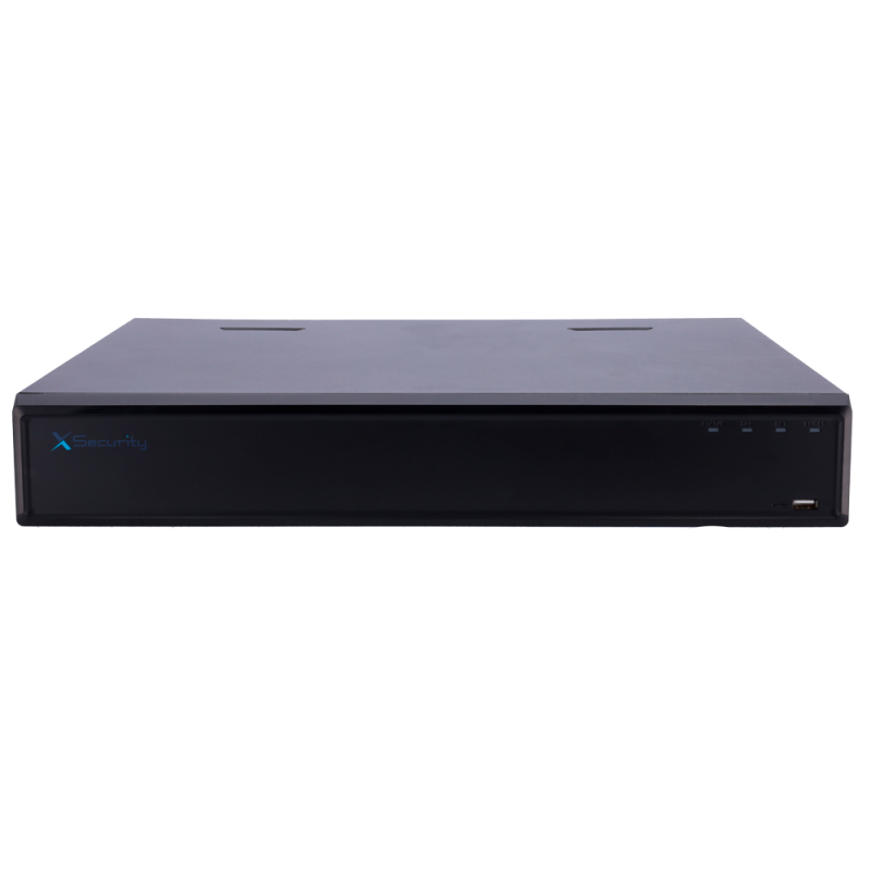 X-Security XS-NVR3416A-16P-WIZ Gravador NVR, 16 CH, 16 IP, 16 MP, 256 Mbps, 4 HDD até 16 TB, HDMI 4K e VGA, IA, SMD, WizSense e QuickPick - 8435325487151